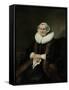 Portrait of an Old Lady, Possibly Elisabeth Bas-Ferdinand Bol-Framed Stretched Canvas