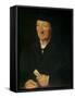 Portrait of an Old Man, 1525-7-Joos van Cleve-Framed Stretched Canvas