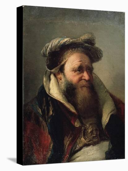 Portrait of an Old Man, 1750-1770-Giovanni Battista Tiepolo-Stretched Canvas