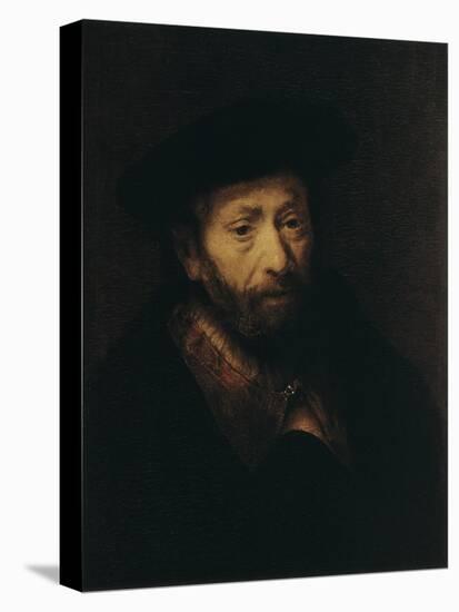 Portrait of an Old Man, 17th Century-Rembrandt van Rijn-Stretched Canvas