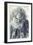 Portrait of an Old Man, 1884-Adolph Friedrich Erdmann von Menzel-Framed Giclee Print