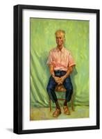 Portrait of an Old Man, 1987-Ted Blackall-Framed Giclee Print