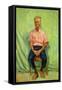 Portrait of an Old Man, 1987-Ted Blackall-Framed Stretched Canvas