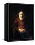 Portrait of an Old Man in Red, 1652-1654-Rembrandt van Rijn-Framed Stretched Canvas