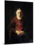 Portrait of an Old Man in Red, 1652-1654-Rembrandt van Rijn-Mounted Giclee Print