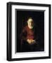 Portrait of an Old Man in Red, 1652-1654-Rembrandt van Rijn-Framed Giclee Print