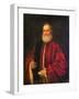 Portrait of an Old Man in Red Robes-Jacopo Robusti Tintoretto-Framed Giclee Print