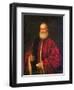 Portrait of an Old Man in Red Robes-Jacopo Robusti Tintoretto-Framed Giclee Print
