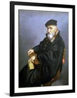 Portrait of an Old Man-Giovanni Battista Moroni-Framed Giclee Print