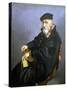 Portrait of an Old Man-Giovanni Battista Moroni-Stretched Canvas