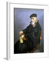 Portrait of an Old Man-Giovanni Battista Moroni-Framed Giclee Print