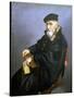 Portrait of an Old Man-Giovanni Battista Moroni-Stretched Canvas