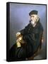 Portrait of an Old Man-Giovanni Battista Moroni-Framed Stretched Canvas