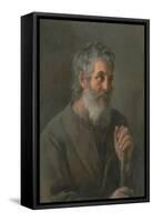 Portrait of an Old Man-Guido Reni-Framed Stretched Canvas