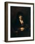 Portrait of an Old Woman, 1654-Rembrandt van Rijn-Framed Giclee Print