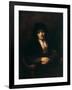 Portrait of an Old Woman, 1654-Rembrandt van Rijn-Framed Giclee Print