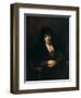 Portrait of an Old Woman, 1654-Rembrandt van Rijn-Framed Giclee Print