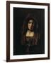 Portrait of an Old Woman, 1654-Rembrandt van Rijn-Framed Giclee Print