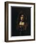 Portrait of an Old Woman, 1654-Rembrandt van Rijn-Framed Giclee Print