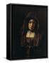 Portrait of an Old Woman, 1654-Rembrandt van Rijn-Framed Stretched Canvas