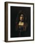 Portrait of an Old Woman, 1654-Rembrandt van Rijn-Framed Giclee Print