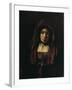 Portrait of an Old Woman, 1654-Rembrandt van Rijn-Framed Giclee Print