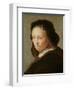 Portrait of an old Woman, c.1600-1700-Rembrandt van Rijn-Framed Giclee Print