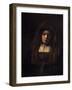 Portrait of an Old Woman-Rembrandt van Rijn-Framed Giclee Print