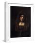 Portrait of an Old Woman-Rembrandt van Rijn-Framed Giclee Print