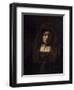 Portrait of an Old Woman-Rembrandt van Rijn-Framed Giclee Print