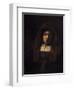 Portrait of an Old Woman-Rembrandt van Rijn-Framed Giclee Print