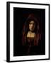 Portrait of an Old Woman-Rembrandt van Rijn-Framed Giclee Print