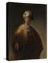 Portrait of an Oriental Man, the Noble Slav, 1632-Rembrandt van Rijn-Stretched Canvas