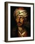 Portrait of an Oriental-Théodore Géricault-Framed Giclee Print