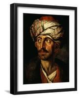 Portrait of an Oriental-Théodore Géricault-Framed Giclee Print