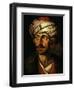 Portrait of an Oriental-Théodore Géricault-Framed Giclee Print