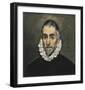 Portrait of an Unknown Gentleman-El Greco-Framed Premium Giclee Print