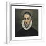 Portrait of an Unknown Gentleman-El Greco-Framed Premium Giclee Print