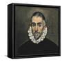 Portrait of an Unknown Gentleman-El Greco-Framed Stretched Canvas