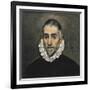 Portrait of an Unknown Gentleman-El Greco-Framed Art Print