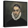 Portrait of an Unknown Gentleman-El Greco-Framed Stretched Canvas