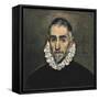 Portrait of an Unknown Gentleman-El Greco-Framed Stretched Canvas