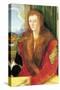 Portrait of an Unknown in Red-Albrecht Dürer-Stretched Canvas