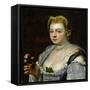 Portrait of an Unknown Lady-Jacopo Robusti Tintoretto-Framed Stretched Canvas