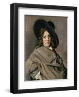 Portrait of an Unknown Man, 1660-63-Frans Hals-Framed Giclee Print