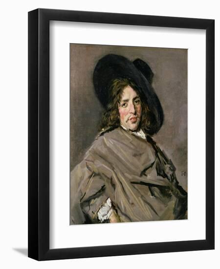 Portrait of an Unknown Man, 1660-63-Frans Hals-Framed Giclee Print