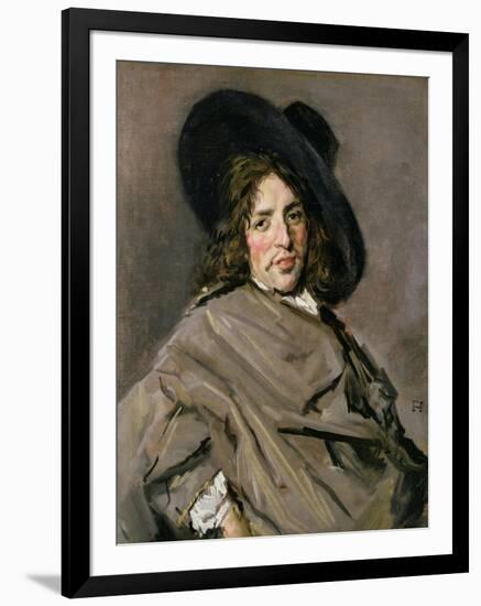 Portrait of an Unknown Man, 1660-63-Frans Hals-Framed Giclee Print