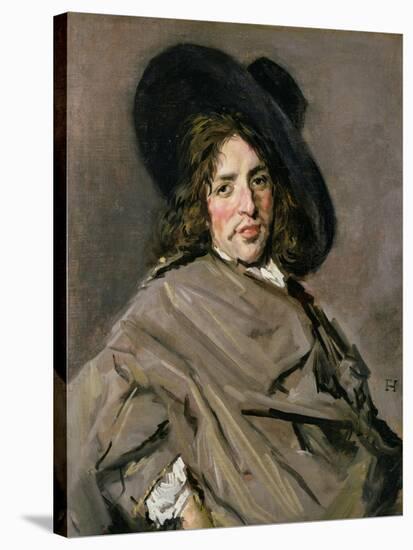 Portrait of an Unknown Man, 1660-63-Frans Hals-Stretched Canvas
