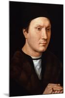 Portrait of an Unknown Man, Ca 1485-Hans Memling-Mounted Giclee Print