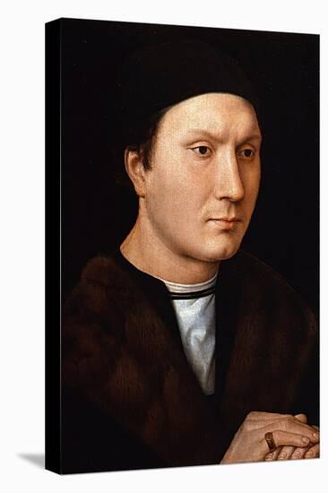 Portrait of an Unknown Man, Ca 1485-Hans Memling-Stretched Canvas